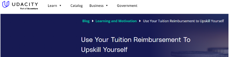 Employer Reimbursement for Udacity Courses
