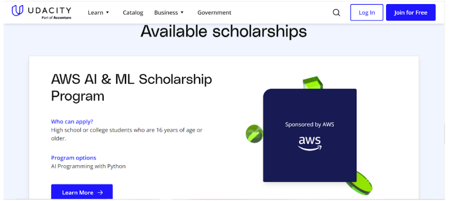 Choose the Scholarship Program